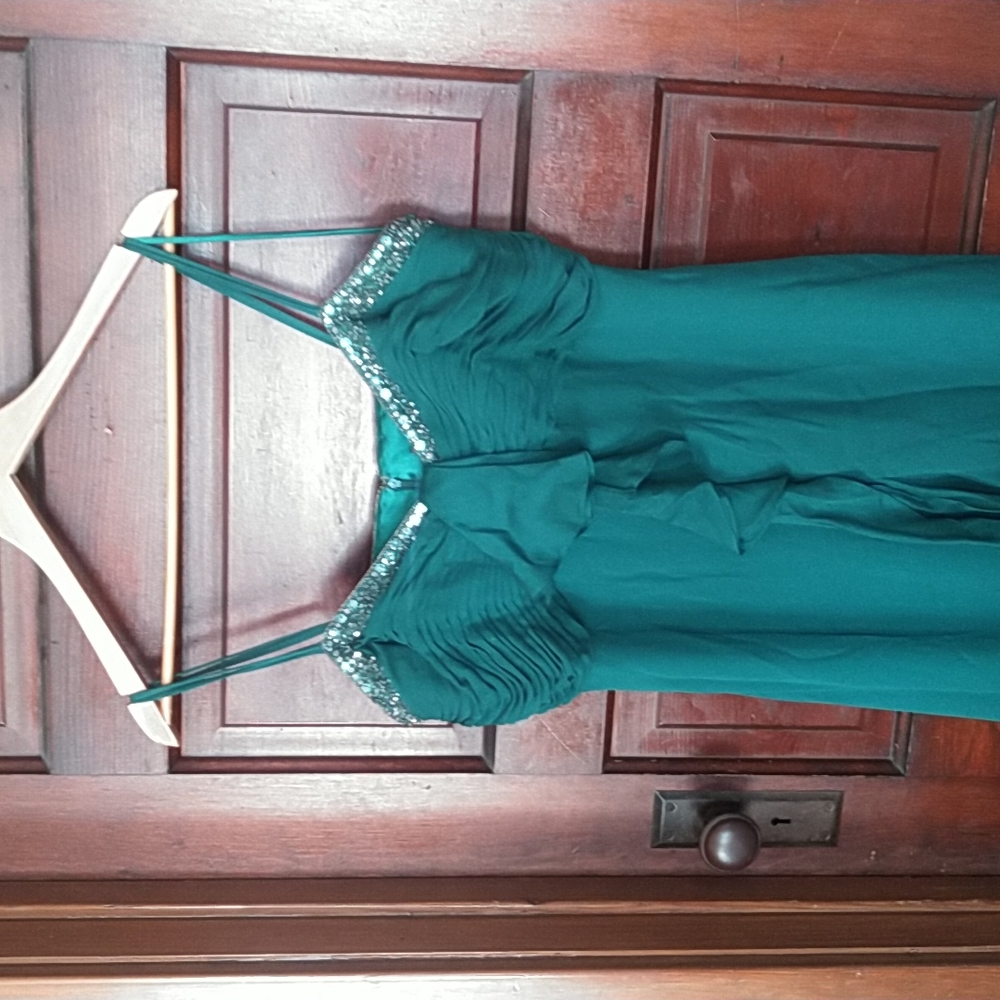 Theia Silk Formal Gown